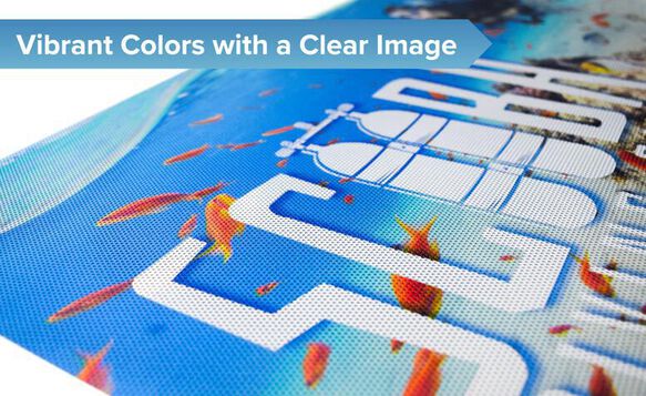 Perforated Window Decals